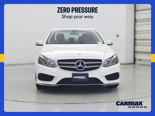White 2016 Mercedes-Benz E-Class Sport