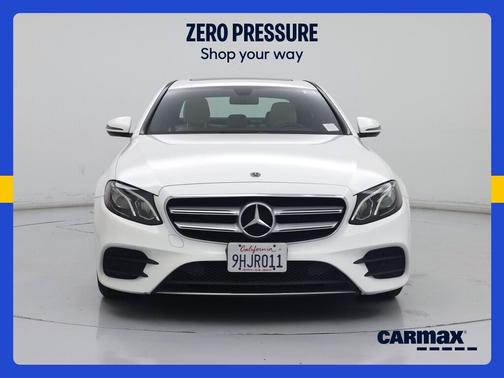 White 2017 Mercedes-Benz E-Class