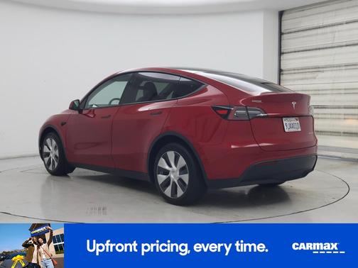 Red 2023 Tesla Model Y Long Range