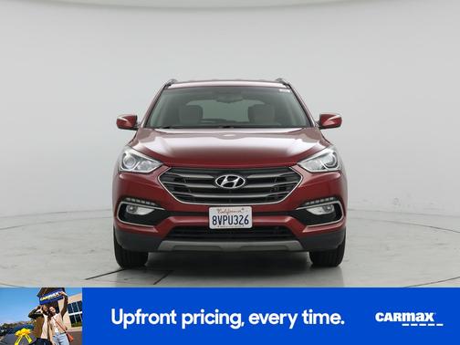 Red 2018 Hyundai Santa Fe Sport