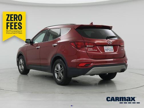Red 2018 Hyundai Santa Fe Sport