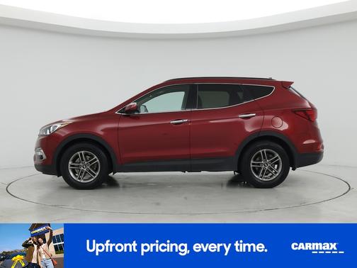 Red 2018 Hyundai Santa Fe Sport
