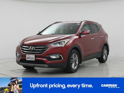 Red 2018 Hyundai Santa Fe Sport