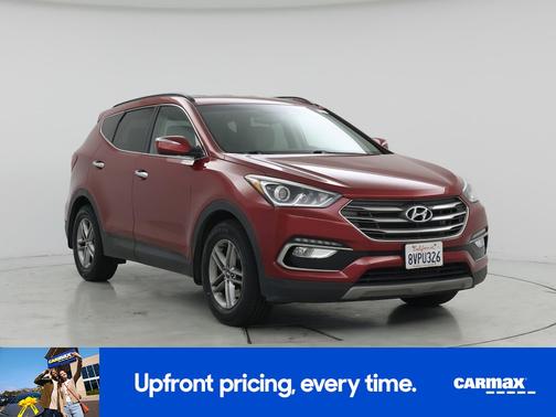 Red 2018 Hyundai Santa Fe Sport