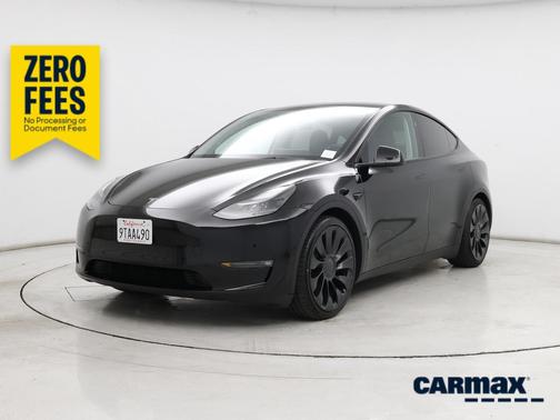 Black 2023 Tesla Model Y Performance