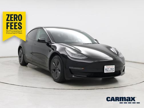 Black 2023 Tesla Model 3