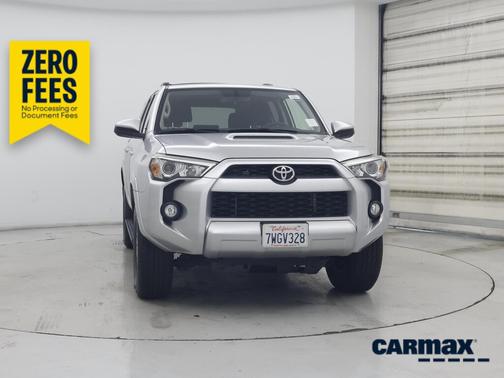 Silver 2016 Toyota 4Runner Trail