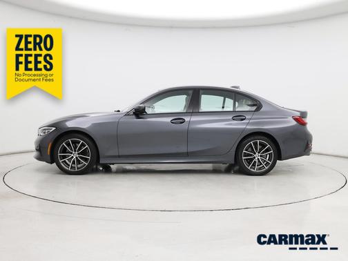 Gray 2022 BMW 330 I