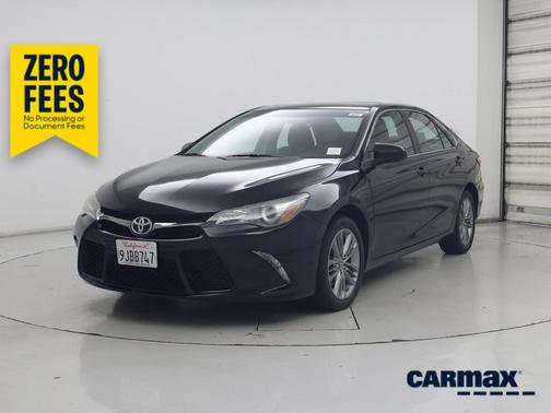 Black 2015 Toyota Camry SE