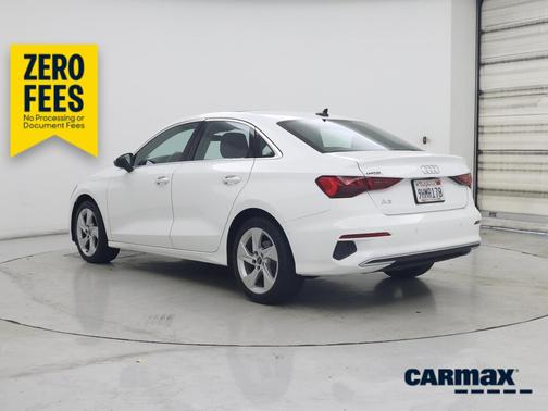 White 2023 Audi A3 Premium
