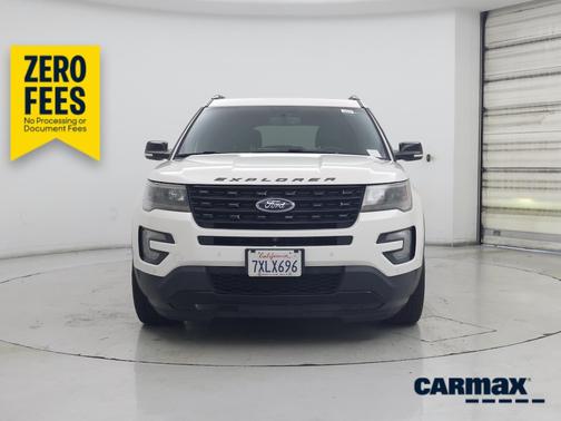 White 2017 Ford Explorer Sport