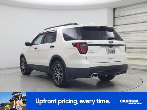 White 2017 Ford Explorer Sport