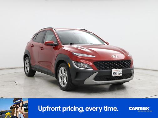 Red 2022 Hyundai KONA SEL