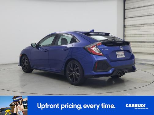Blue 2018 Honda Civic Sport