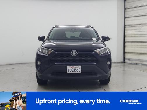 Blue 2021 Toyota RAV4 XLE