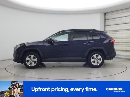 Blue 2021 Toyota RAV4 XLE