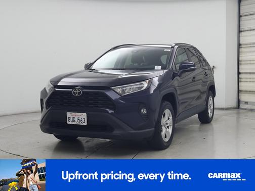 Blue 2021 Toyota RAV4 XLE