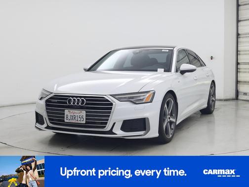 White 2019 Audi A6 Premium Plus