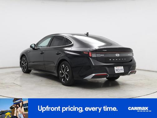 Black 2024 Hyundai SONATA SEL