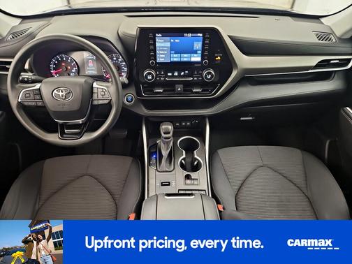 Blue 2021 Toyota Highlander L