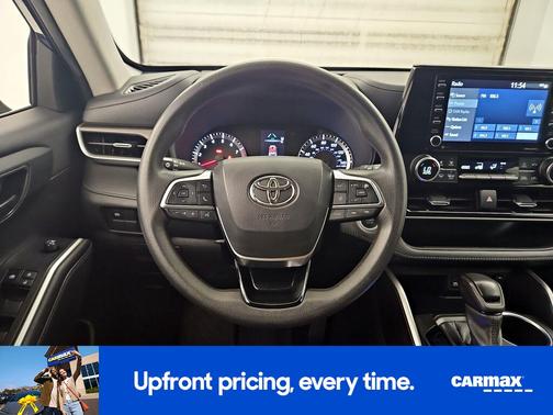 Blue 2021 Toyota Highlander L