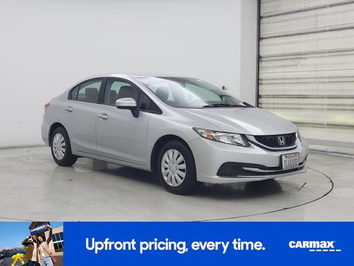 Silver 2015 Honda Civic LX