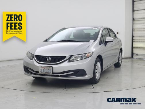 Silver 2015 Honda Civic LX