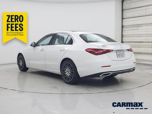 White 2023 Mercedes-Benz C-Class