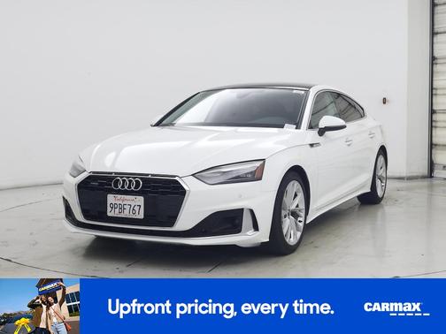 White 2021 Audi A5 Sportback Premium
