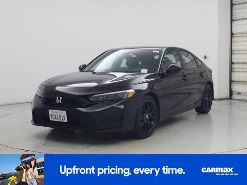 Black 2025 Honda Civic Sport