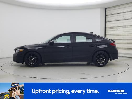 Black 2025 Honda Civic Sport