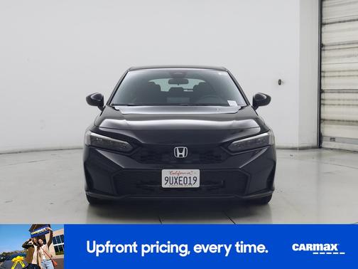 Black 2025 Honda Civic Sport