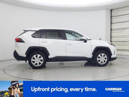 White 2022 Toyota RAV4 LE
