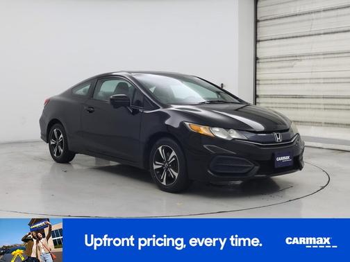 Black 2014 Honda Civic EX