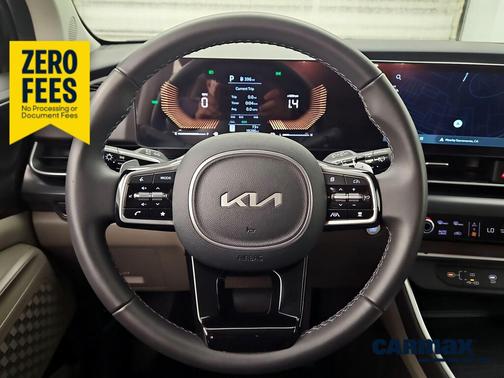 Gray 2026 Kia Carnival Hybrid LXS