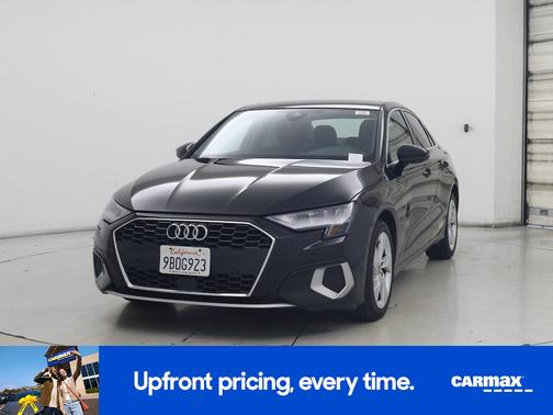 Black 2022 Audi A3 Premium