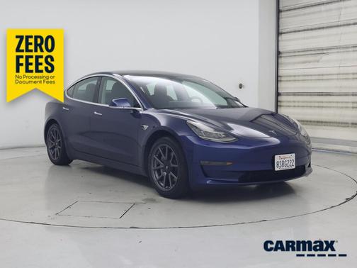 Blue 2020 Tesla Model 3 Standard Range Plus