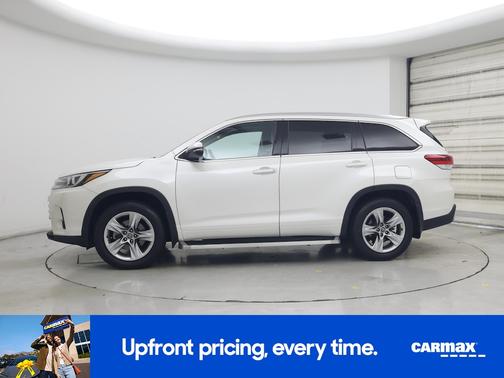 White 2018 Toyota Highlander Limited