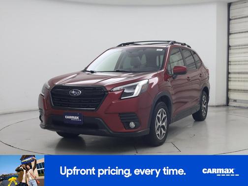 Red 2022 Subaru Forester Premium