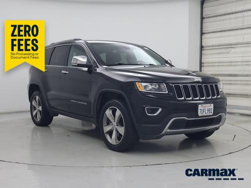 Black 2016 Jeep Grand Cherokee Limited