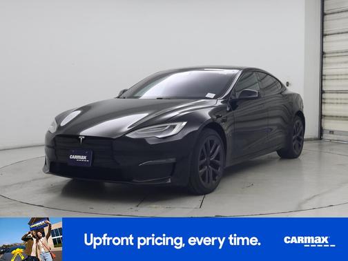 Black 2021 Tesla Model S Plaid
