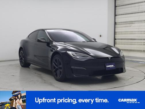 Black 2021 Tesla Model S Plaid