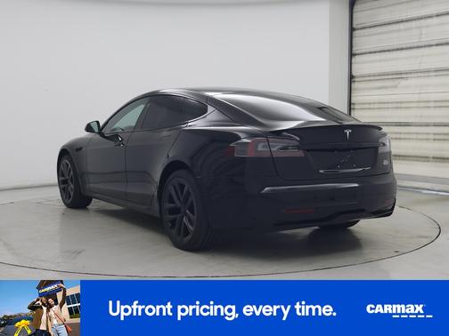 Black 2021 Tesla Model S Plaid