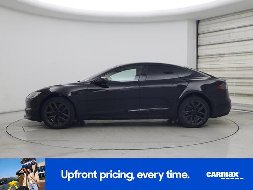 Black 2021 Tesla Model S Plaid