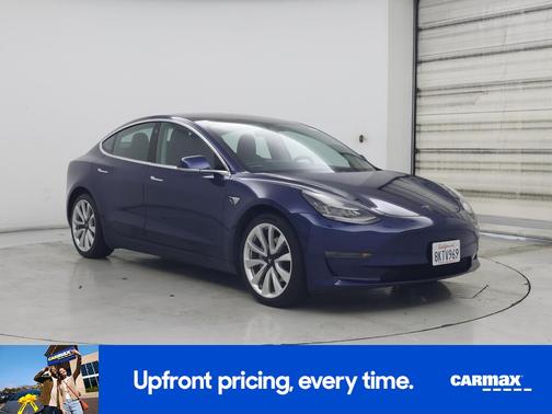 Blue 2019 Tesla Model 3 Standard Range Plus