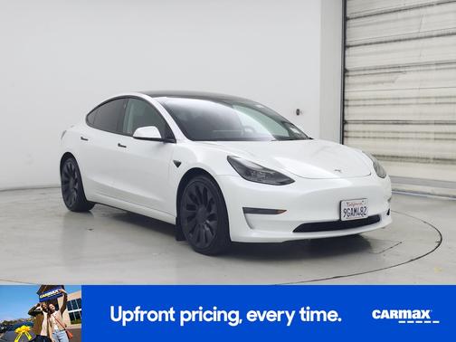 White 2023 Tesla Model 3 Performance