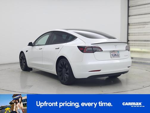 White 2023 Tesla Model 3 Performance