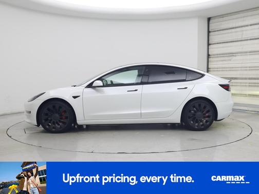 White 2023 Tesla Model 3 Performance