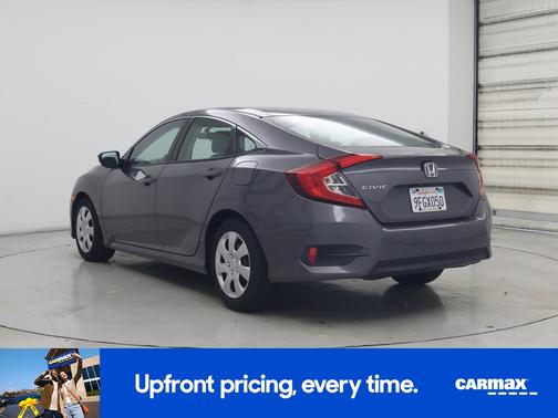 Gray 2018 Honda Civic LX