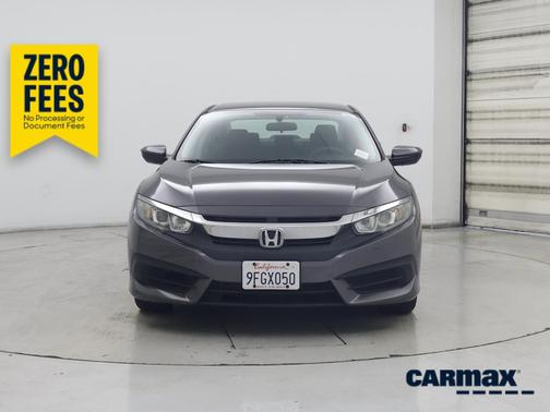 Gray 2018 Honda Civic LX